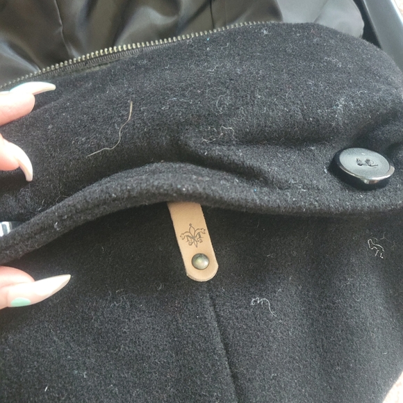Mackage | Wool Pea Coat with removable hood - Picture 8 of 16